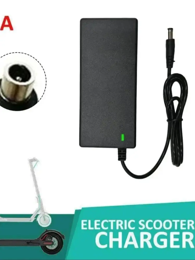 HOMEFISH tout nouvel adaptateur secteur AC 100-240V noir DC 42V 2A accessoires de Scooter électrique prise ue pour batterie au Lithium 24-36v