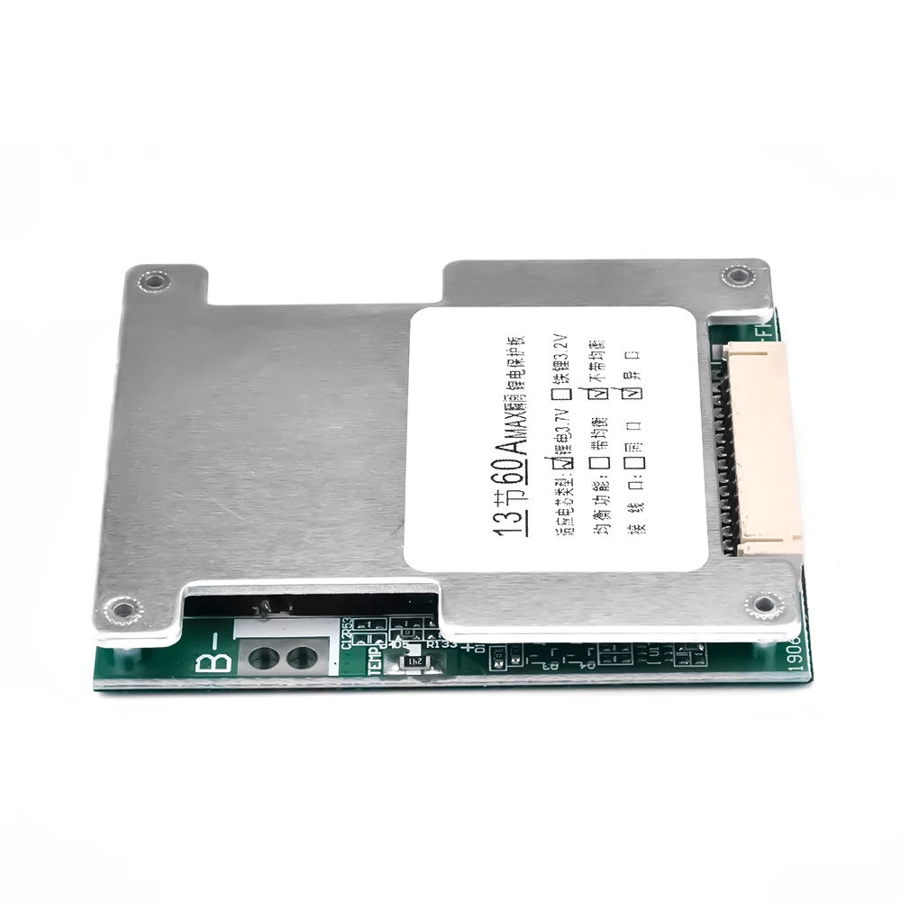 Bms 13s 48v 60Aリチウム電池保護ボードリチウムイオン電池pcb回路用の