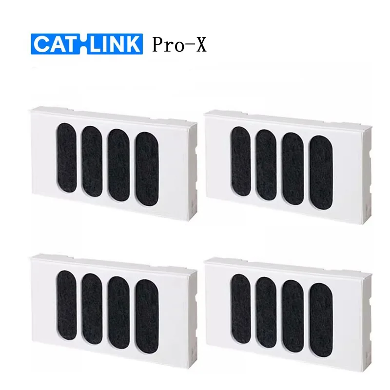 CATLINK Automatic Cat Litter Box Special Activated Carbon Filter Cotton Use for Pro and Pro-X Cat Toilet Accessories for Cats