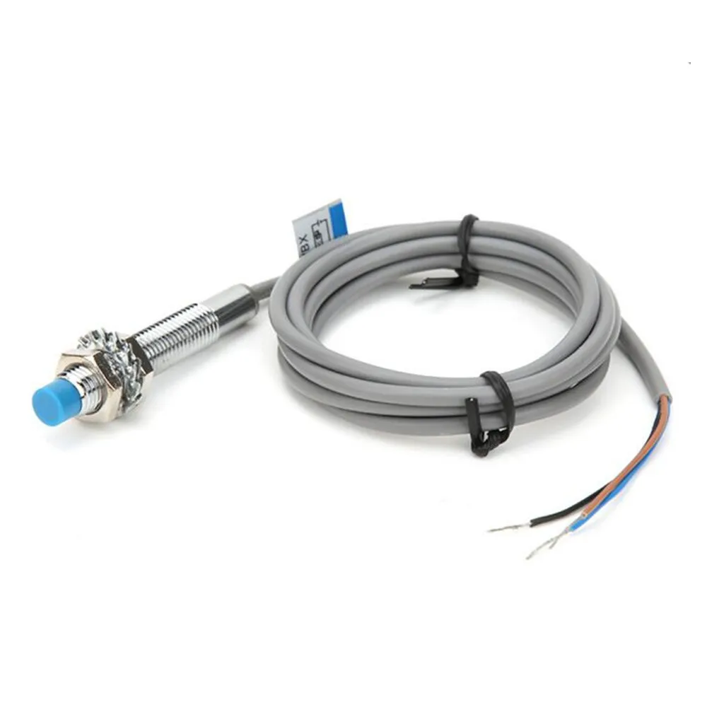 Inductive for proximity Sensor M8 NPN Normally Open Switch with Red LED Output and Short Circuit Protection 6 36Vdc