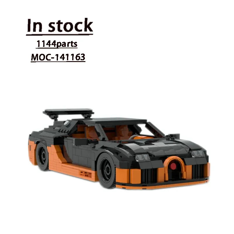 

MOC-141163 Classic Movie Series Sports Car Racing Building Block Model 1144 Parts MOC Creative Boy Kids Birthday Toy Gift