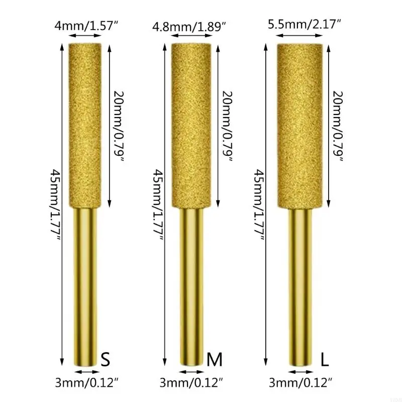 Y3NB Professional Chainsaw Chain Polishing Tool Tool ChainAw Chain Tool Cutting Rast para projetos e DIY