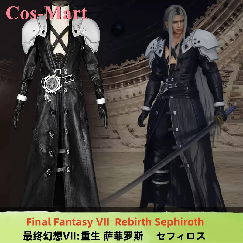 

Костюм для косплея Cos-Mart ultifantasy VII Rebirth Sephiroth, повседневная одежда, искусственная реальность XXXL, изготовление на заказ