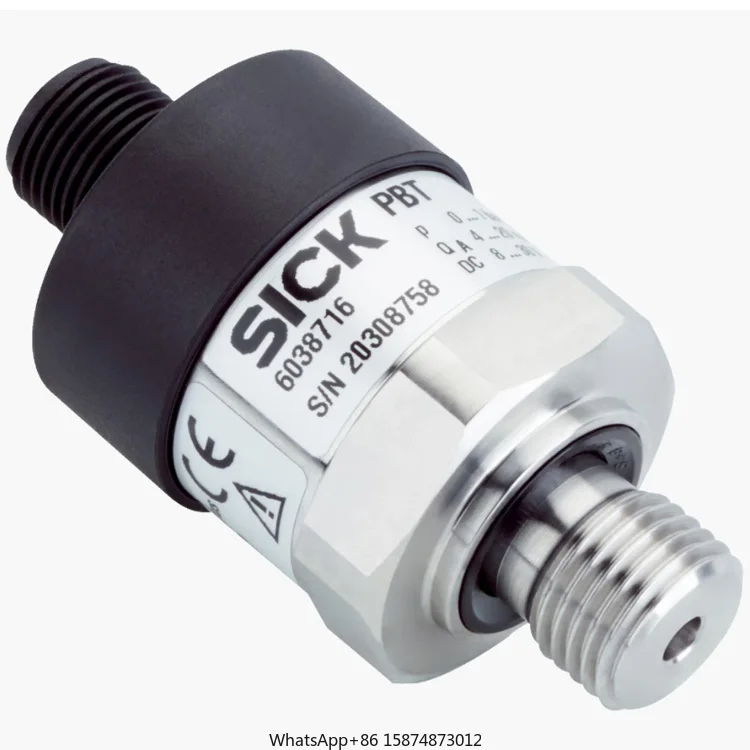 

New trend Pressure sensors PBT Series PRESSURE TRANSMITTER PBT-RB010SG1SSNAMA0Z 6038615 OF SICK SENSORS