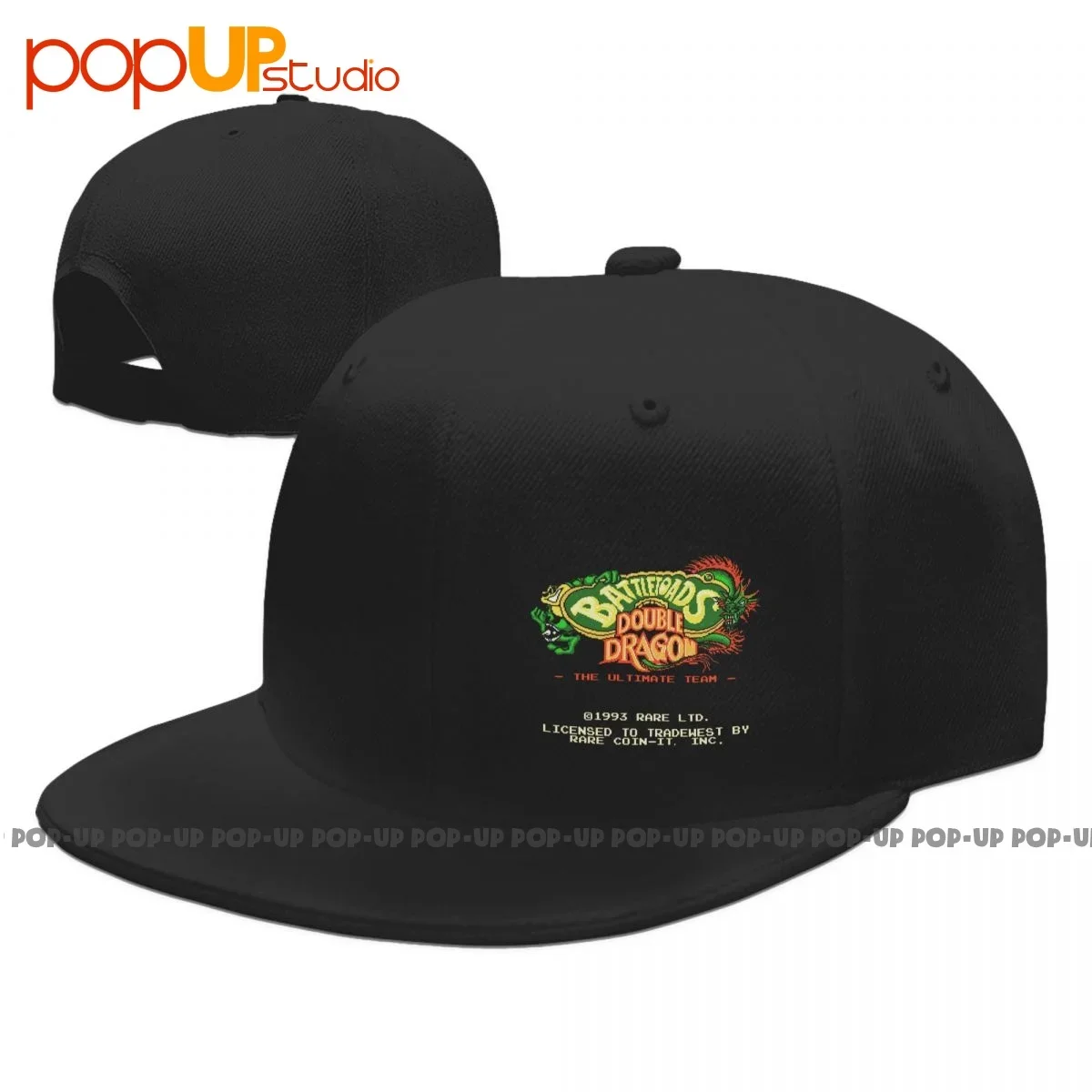 Sports Battletoads Double Dragon Start Screen Snapback Cap Fashion Best Quality Baseball Caps