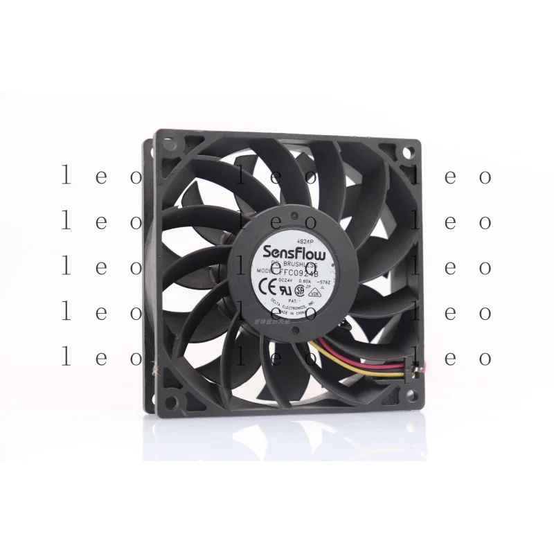 AA  for  Delta FFC0924B 9025 24V 0.60A 9CM 9cm 3-Wire Inverter Fan