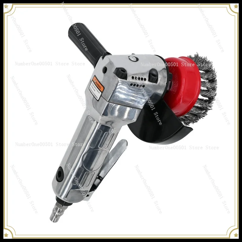 Pneumatic Derusting Brush Pneumatic Wire Brush MAG-9000 Sander Industrial Grade Derusting Brush Handheld IMPA592071