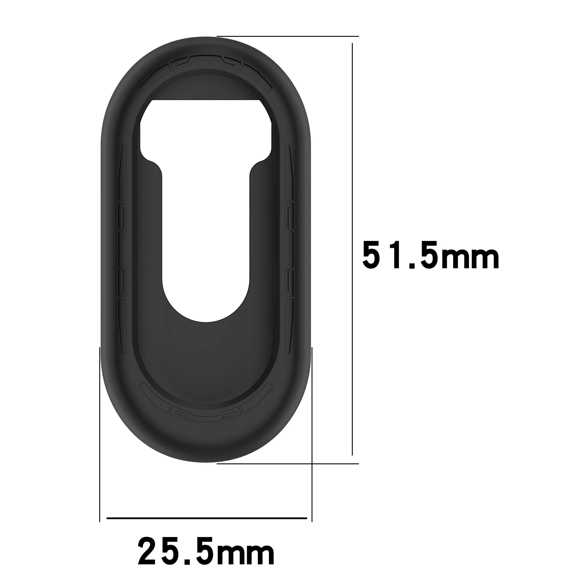 Soft Silicone Case for Xiaomi Band 8 Smart Watch Band Accrssories Bumper Frame Protector Protective Cover for Xiaomi Band 8 Case