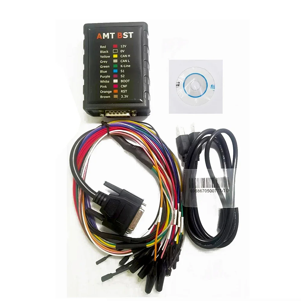 AMT BST ECU Programmer Service Tool Read Write V1.0.10.9 Online WIFI Offline Support MG1 MD1 Protocl MEDC17 MDG1 EDC16 MED9