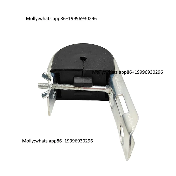 Cable Accessories J Type Hook Suspension Metal Bracket Fiber Optical Cable Pole Suspension Clamp