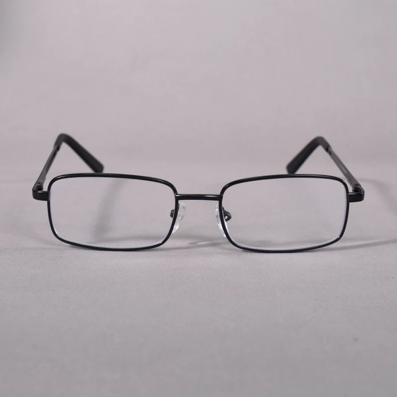 Männer Oversize Lesebrille Blau Licht Blockieren Brillen Brillen Metall Titan Brillen Rahmen Für Business + 100 – Detail 6