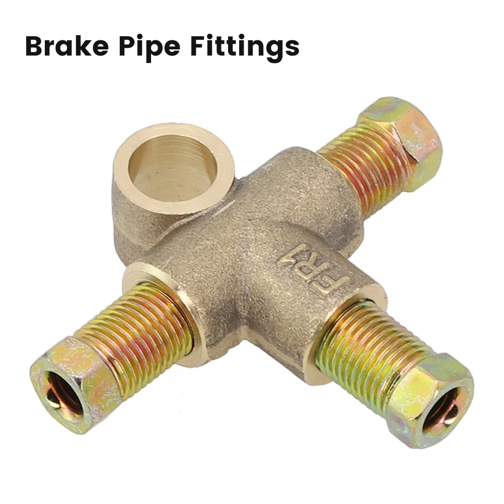 Kits Brake Pipe Fittings Tee 3/8\\\