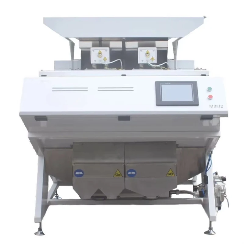 Full Auto 1-3t/h CCD Color Selecting Machine for Grain Chilli Rice Bean Nut Sorting Line Custom
