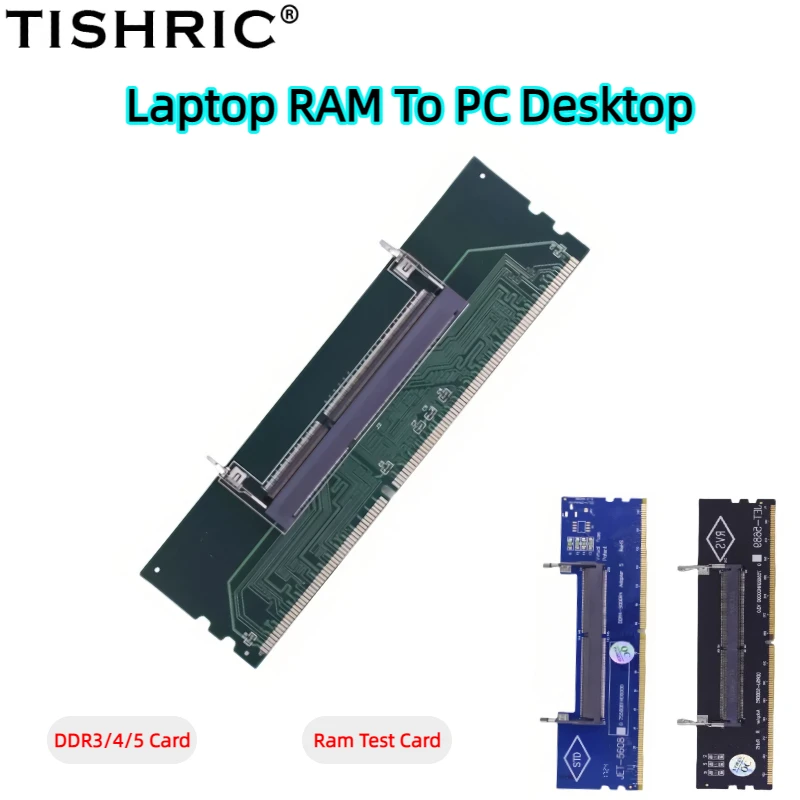 

TISHRIC NVME M2 NGFF NVME SSD DDR3 4 5 Адаптер полосы памяти Тестовая карта к ПК Компьютерная карта памяти Корпус внешнего жесткого диска