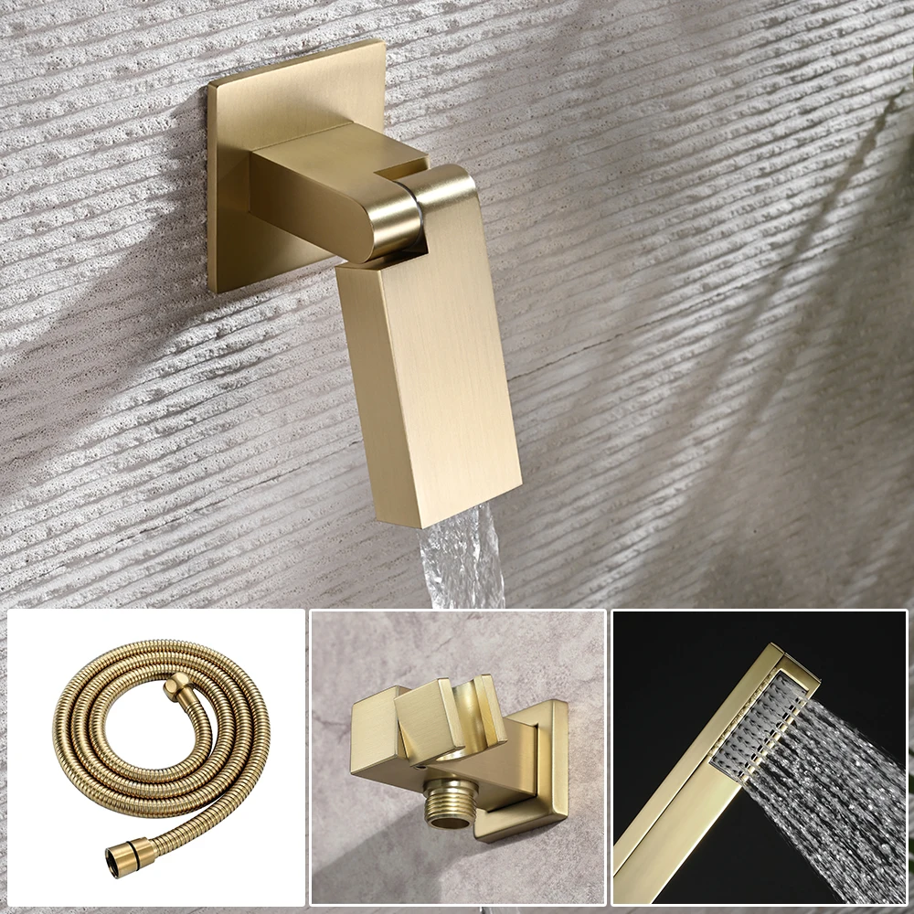 Sistem Shower Termostat Spa M Boenn Couple dengan Daya Tarik Emosional, Keran Kamar Mandi, Shower Head LED Musik, Pengalaman Mandi Mewah