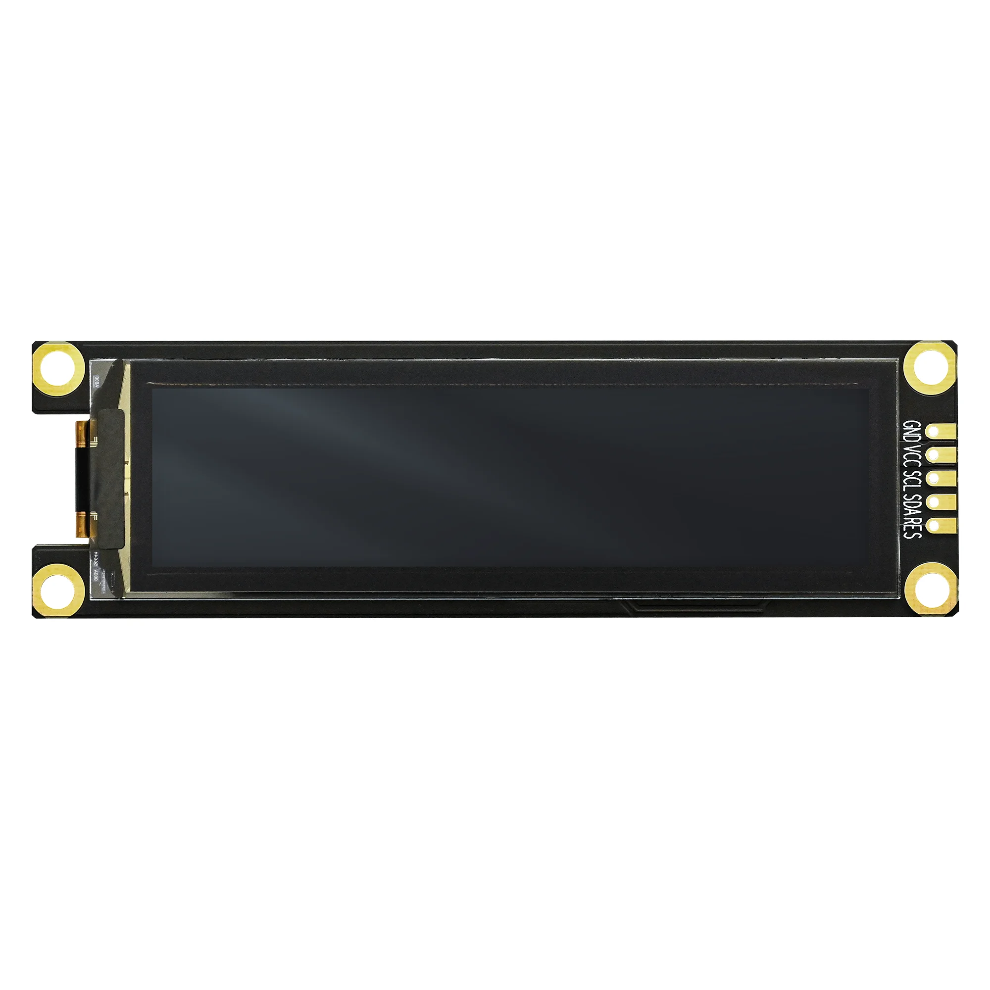 Display OLED da 3.12 pollici risoluzione 256*64 SSD1362 Drive porta seriale interfaccia IIC 5pin supporta la regolazione della scala di grigi a 16 livelli