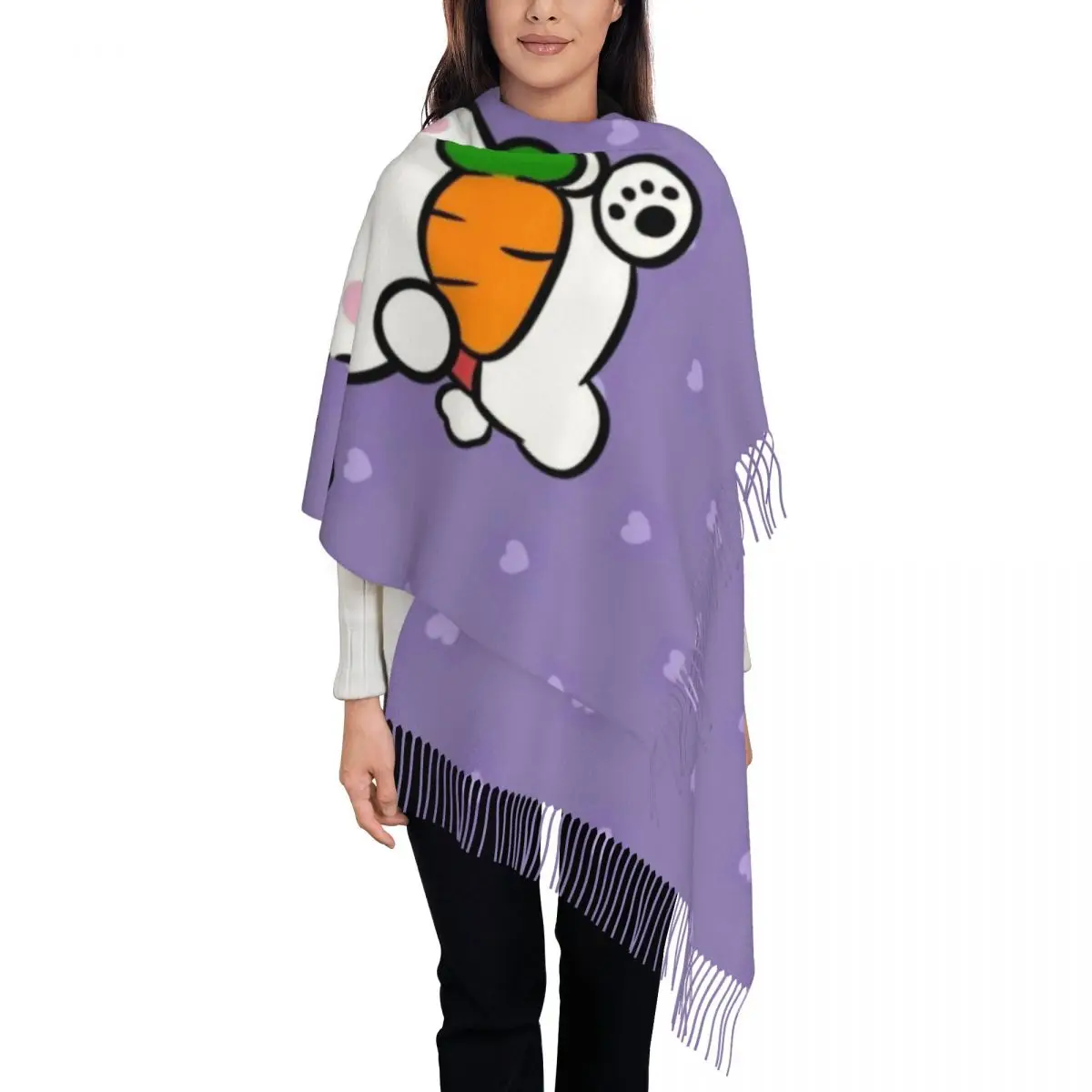 

Шарф с героями мультфильмов Pochacco на заказ для женщин и мужчин, зима-осень, теплые шарфы, шали, накидки