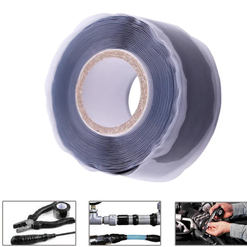 

Waterproof tape, high temperature resistant silicone self-adhesive glue, automotive wire and cable household self-adhesive glue