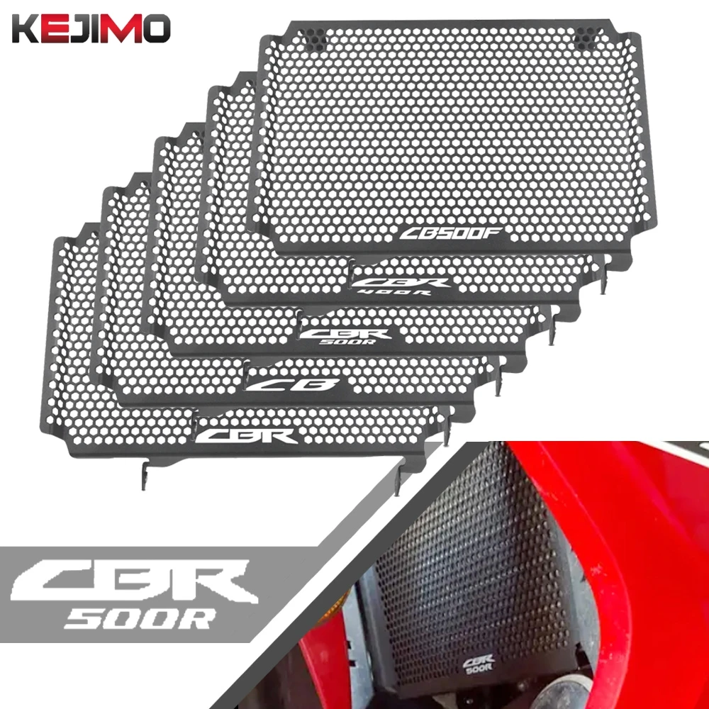 

2026 2025 2024 For HONDA CBR400R CB500F CBR500R CBR CB 500R/500F 500 400 R 2016 Motorcycle Radiator Grille Guard Cover Protector
