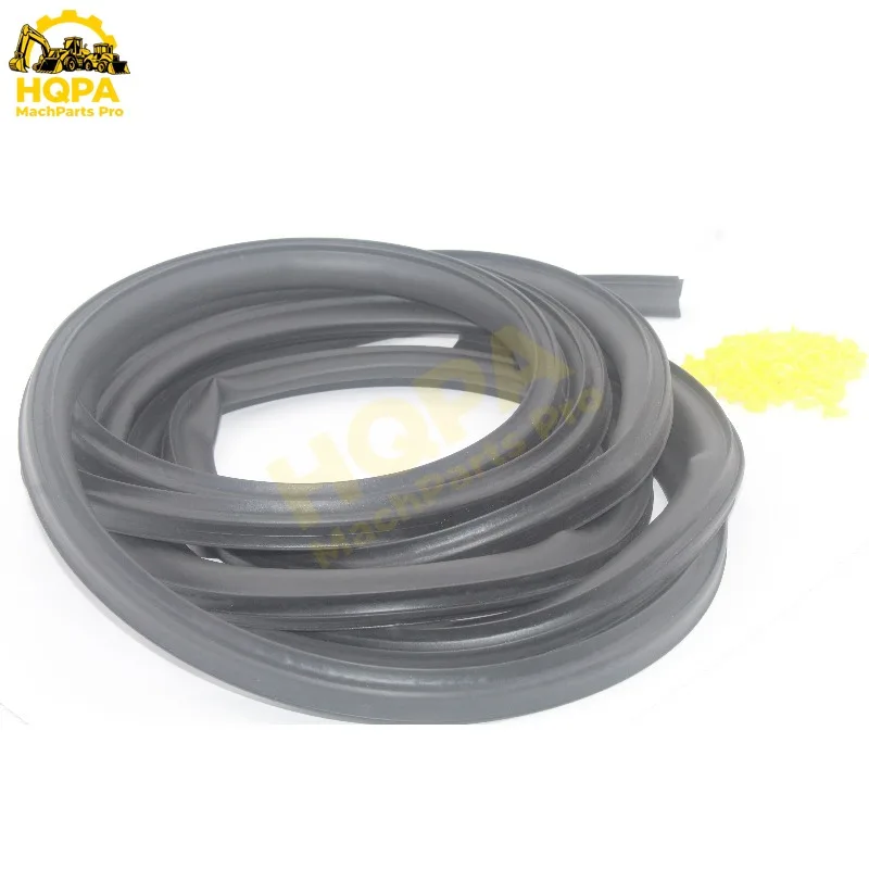 4369662 5 Meter Cab Door Rubble Weatherstrip Seal For Hitachi John Deere Excavator EX100-5 EX100M-5 EX120-5 EX120SS-5 EX125WD-5