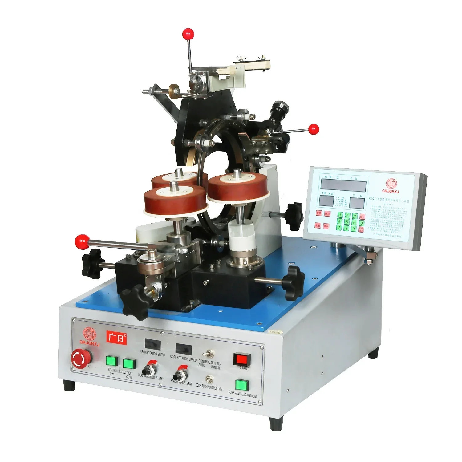 Máquina de enrolamento toroidal de transformador engrenado, ventilador de áudio inteligente, máquina de enrolamento de motor, ferramenta elétrica, máquina de enrolamento de bobina