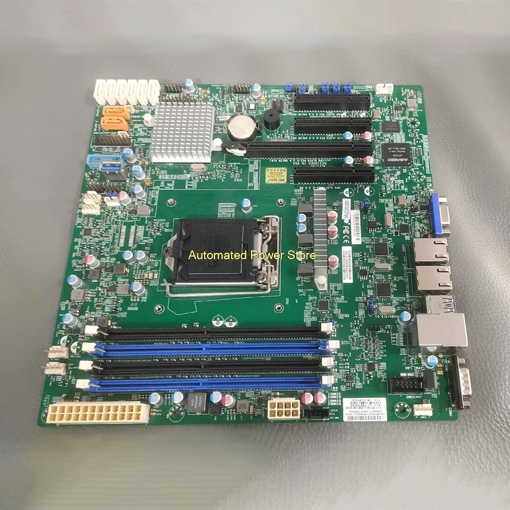 Server Motherboard E3-1200 v6/v5 7th/6th Gen. Core i3 Series 8 SATA3 (6Gbps) IPMI 2.0 X11SSM-F LGA1151
