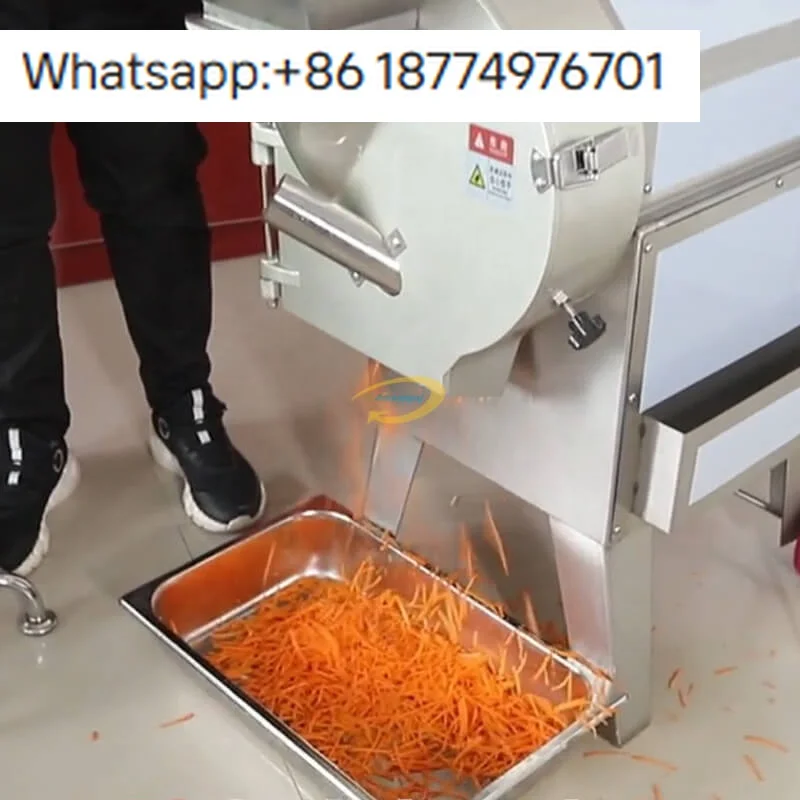 Multifunctional Leafy Roots Vegetable Cutter Machine Spinach Green Onion Salad Chopper Machine Potato Chips Cutting Machine view 2