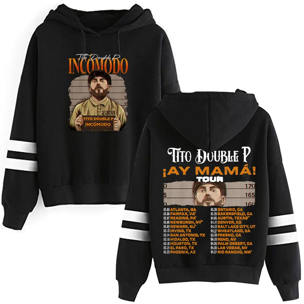 Tito Double P Ay Mama Sweatshirts Hoodies for Men and Women  O-Neck   Casual Long Sleeve  Pullovers