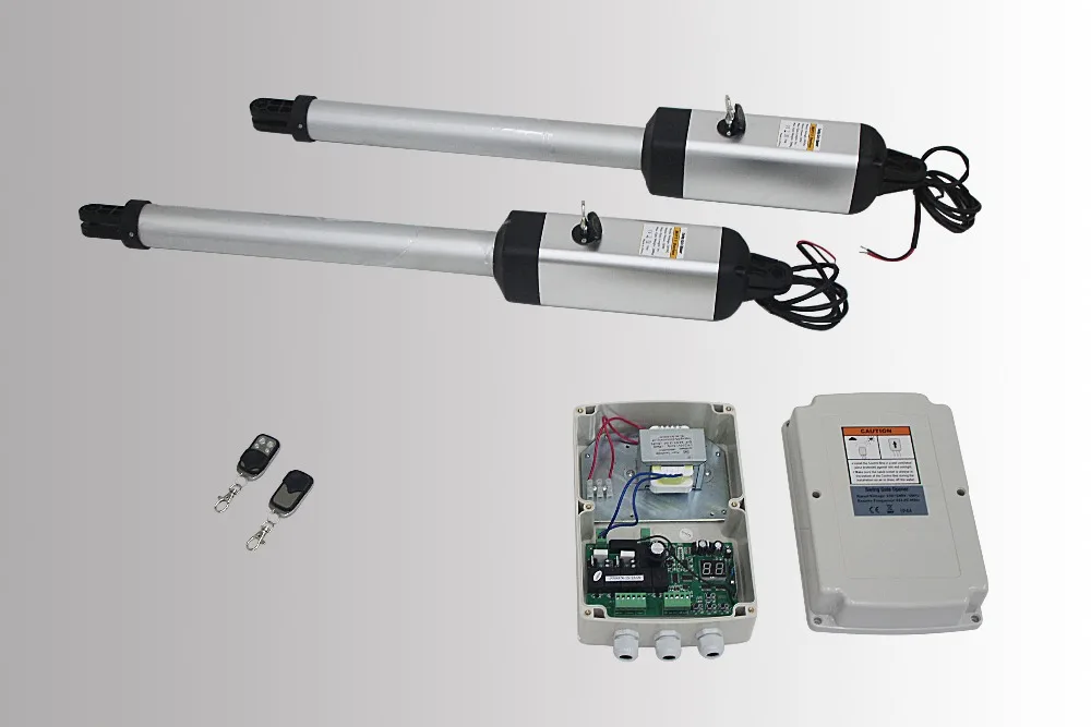 Small Automatic Linear Swing Gate Openers with Remotes