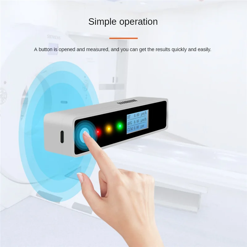 Тестер ядерного излучения ABGN, счетчик радиации Гейгера, дозиметр радиации, электронная сигнализация, измеритель радиации Ray Beta с Wi-Fi