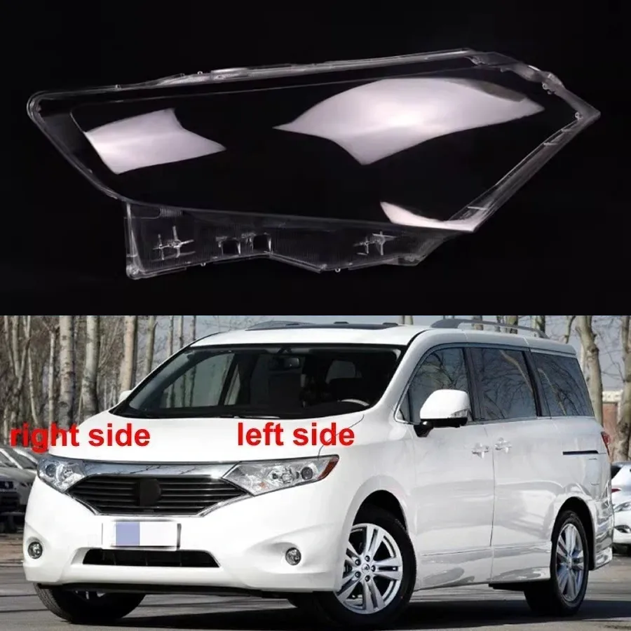 

For Nissan Quest 2011 2012 2013 2014 2015 Headlight Cover Transparent Headlamp Shell Lens Replace Original Lampshade Plexiglass