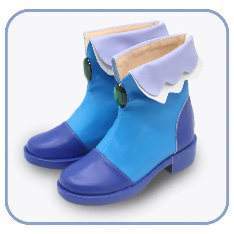 Rein Cosplay Shoes Halloween Carnival Boots Anime Fushigi Star Twin Princesses Cosplay Props PU Shoes Custom Made