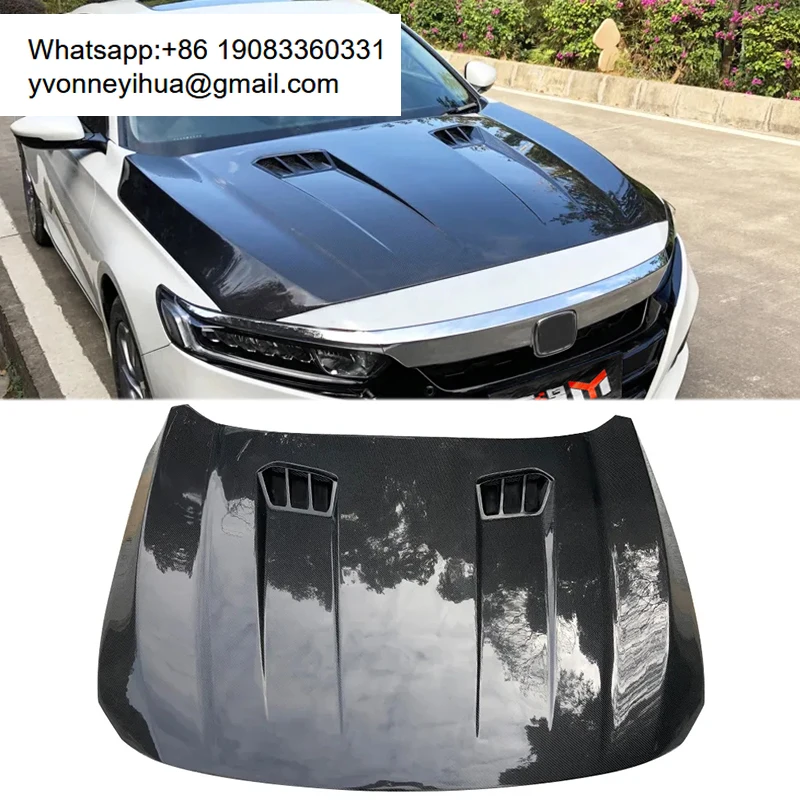 

2018-2020 For Honda Accord 11th Gen Carbon Fiber Engine Cover New Front Engine Hood