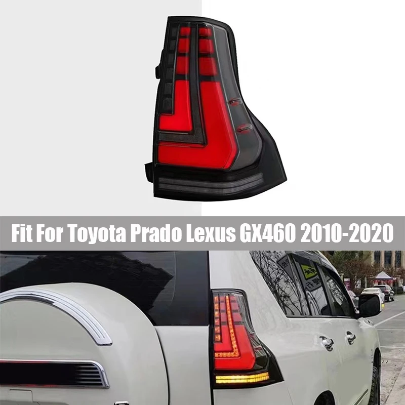 

LED Taillights Assembly Fit for Toyota Prado Lexus GX460 2010 - 2020 Sequence Turn Signal Rear Lamp Plug and Play