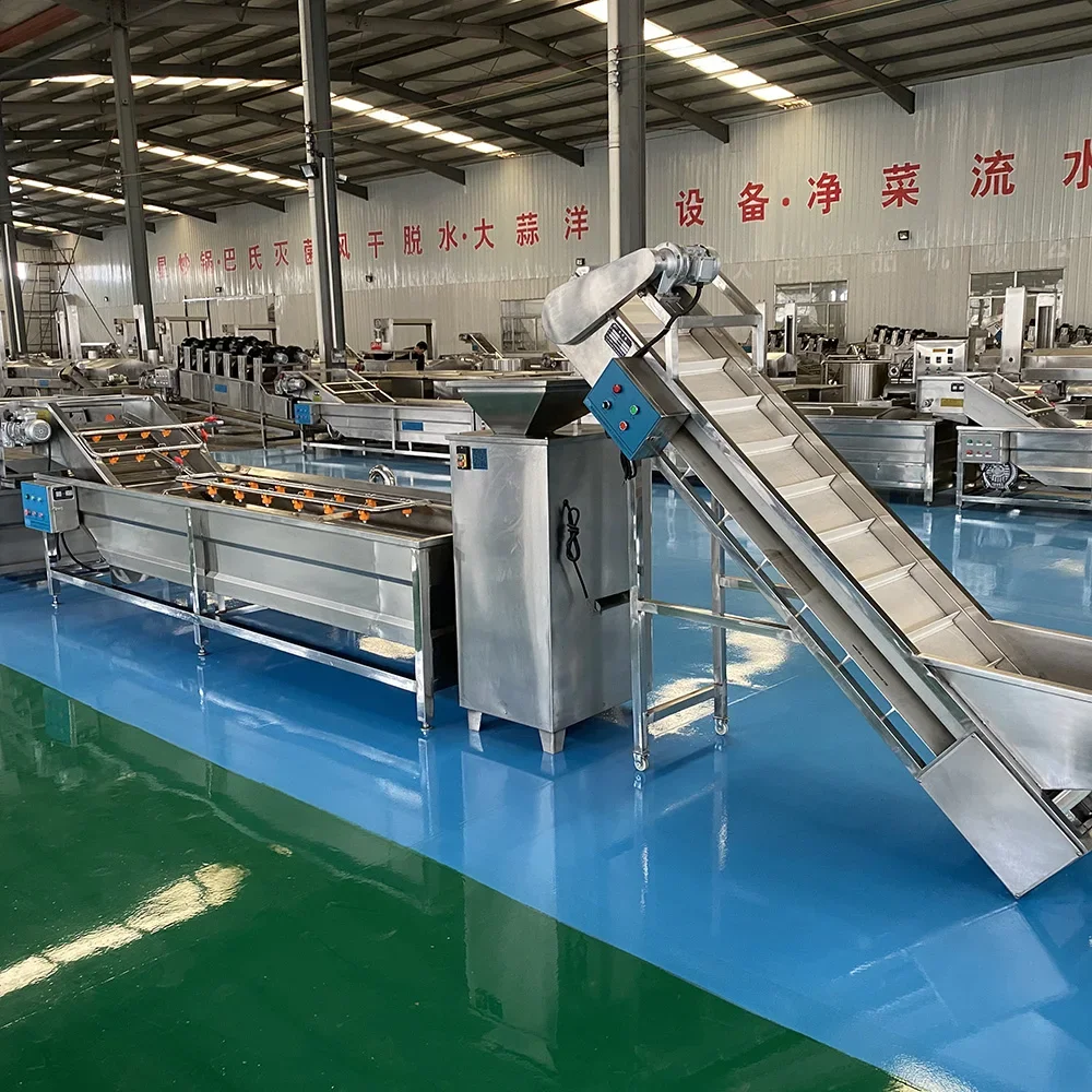 DY Machine Production Line Potato Chips Plant Equipment Frozen French Fries Production Line