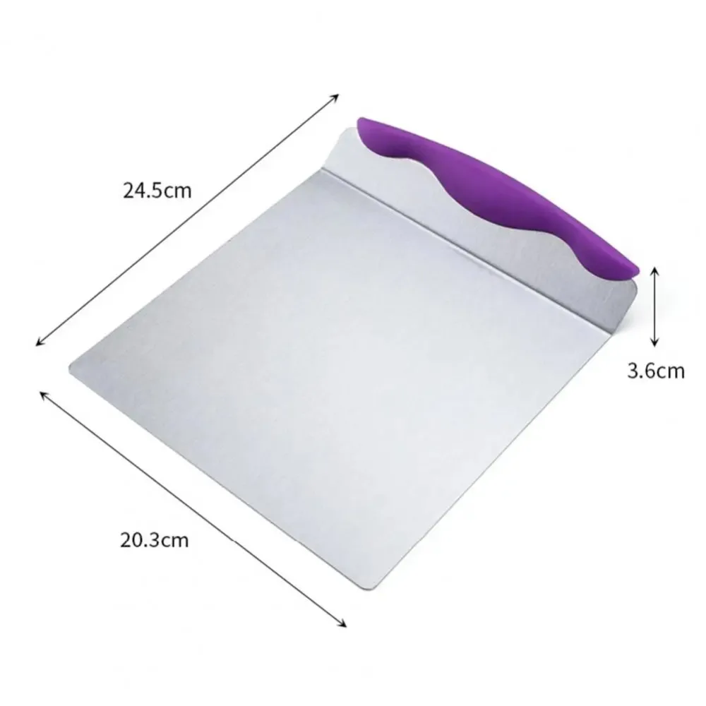 Cake Transfer Shovel Practical Pizza Cookie Bottom Mover Scraper Non-stick Lightweight Cake Transfer Spatula for Kitchen