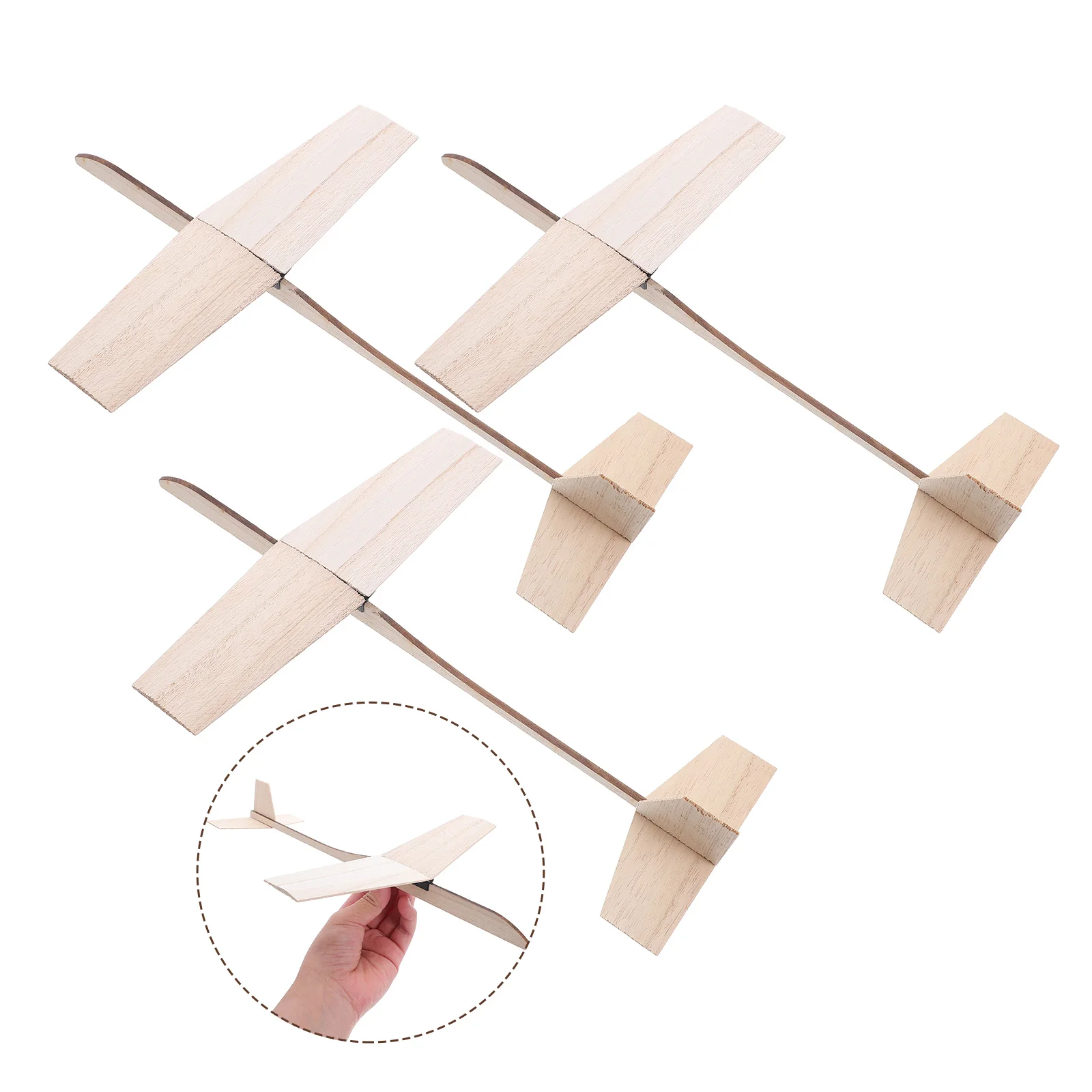 

3 шт. DIY комплект самолетов художественное ремесло планер самолеты для детей день рождения модель детский класс