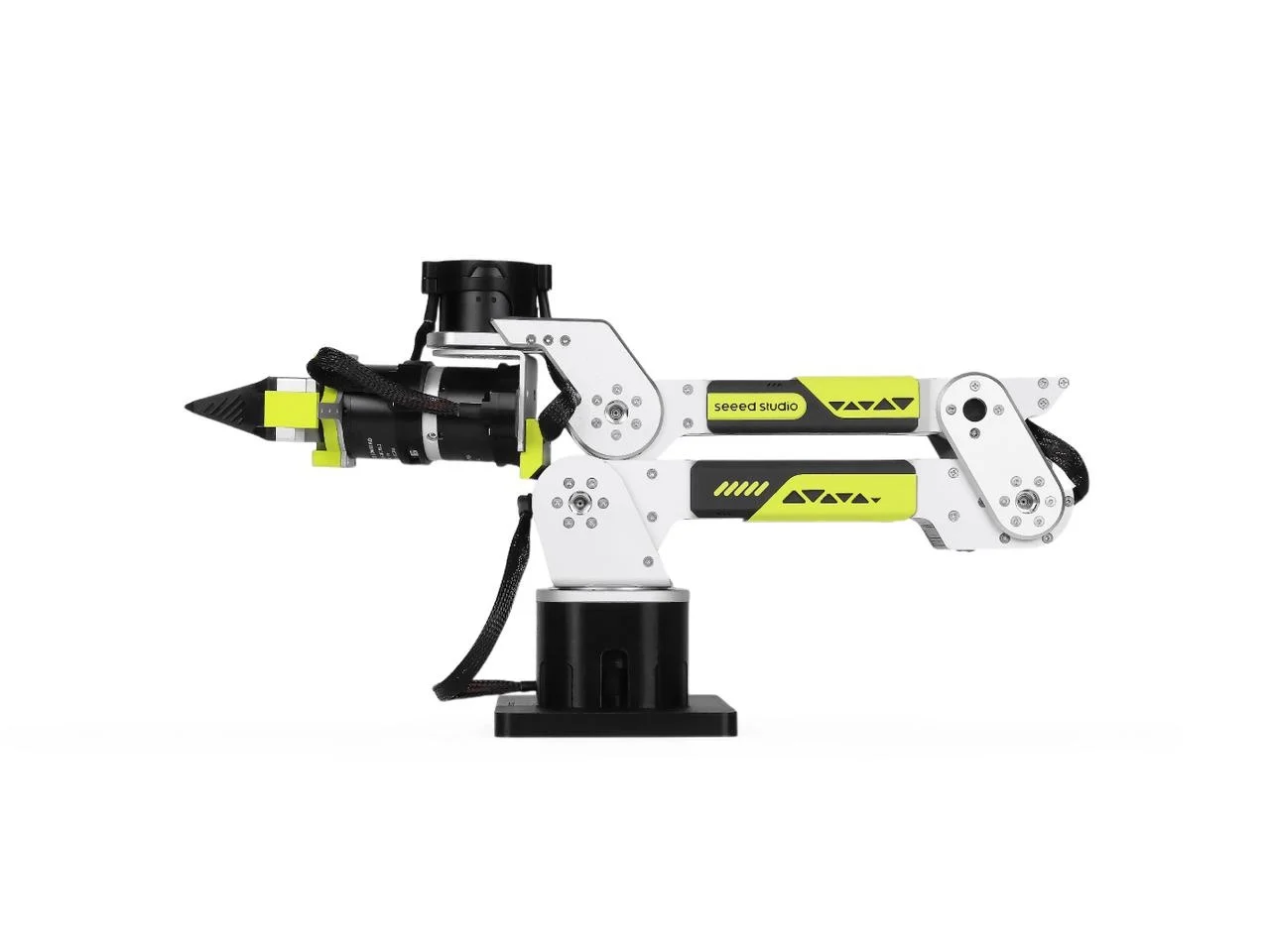Seeed Studio reBot Arm B601-DM Assembled Robot Arm Kit 6+1DOF Gripper Damiao LeRobot Open Source Robotic Arm No Power Supply