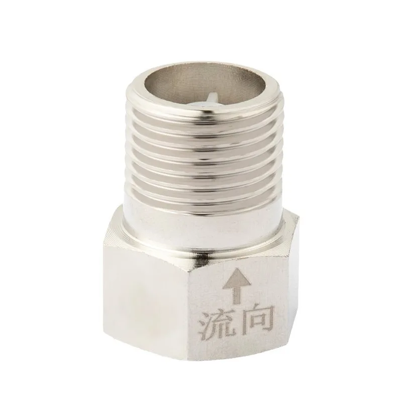 Brass Check Valve 1/2" Female to 1/2" Male Thread Non Return One Way