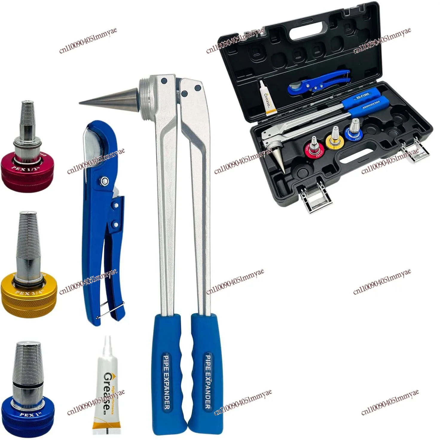 SD-1960 Manual Pipe Expander for Air Conditioner Tube Floor Heating Quick Easy Installation Tool for Expansion Work