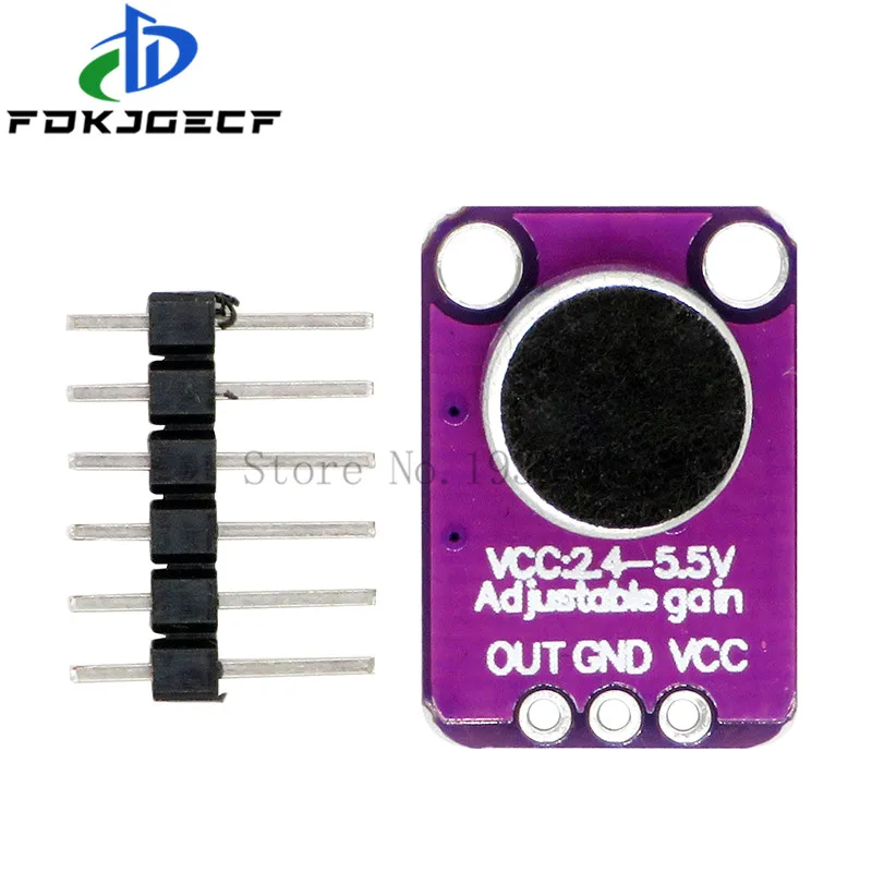 GY-MAX4466 Electret Microphone Amplifier Module MAX4466 Adjustable Gain amplifier module For Arduino