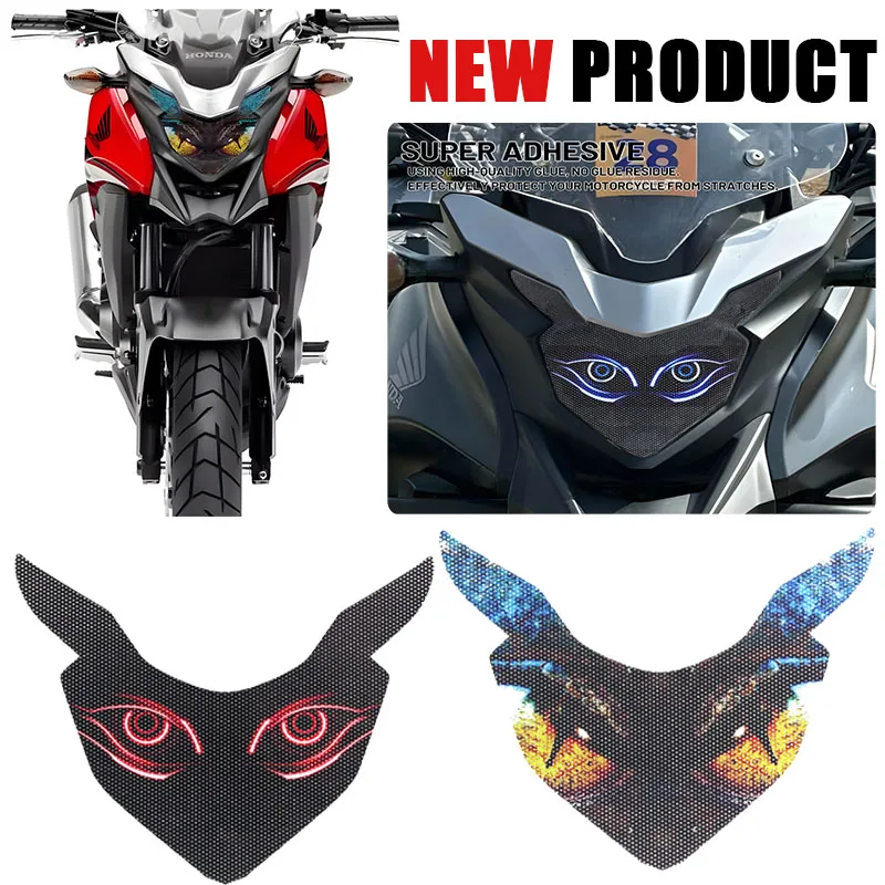 FOR HONDA CB650F CB500X 2017-2019 Motorcycle Headlight Guard Sticker Anti-Scratch Front Fairing Protector