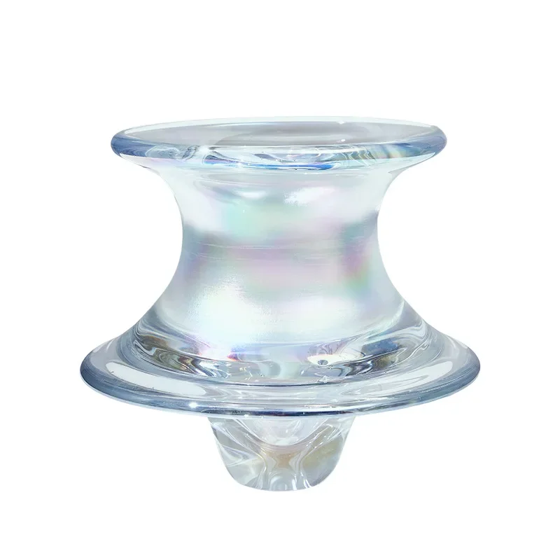 

Simple creative art tumbler gyro colorful crystal glazed vase sales office living room soft decoration