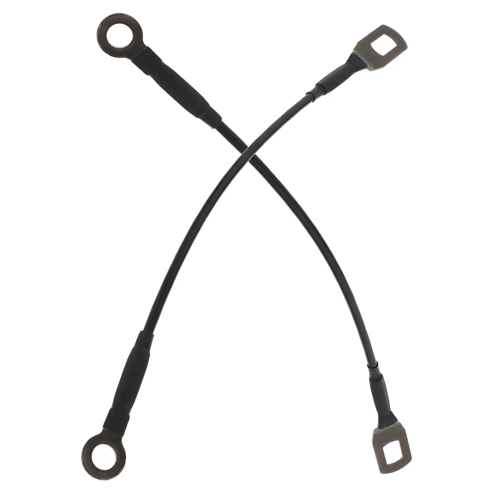 

2pcs Heavy Duty Truck Tailgate Cable Kit Rear Support Straps Pickup Replacement Lift Gate Hardware Durable Rubber Steel Weather