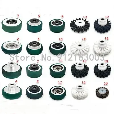 New Best Quality For KBA ALL Size 74 75 105 142 162 Rubber Wheel Printing Machine Spare Parts