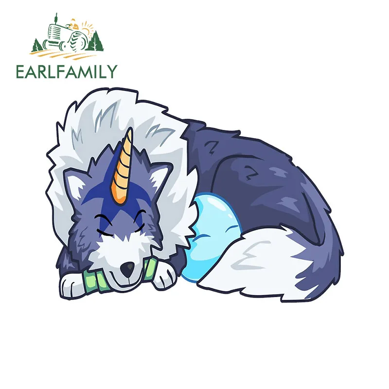 EARLFAMILY 13cm x 9.4cm for Furry That Time I Got Reincarnated As A Slime Car Sticker Car Accessories Decal Personality Graphics