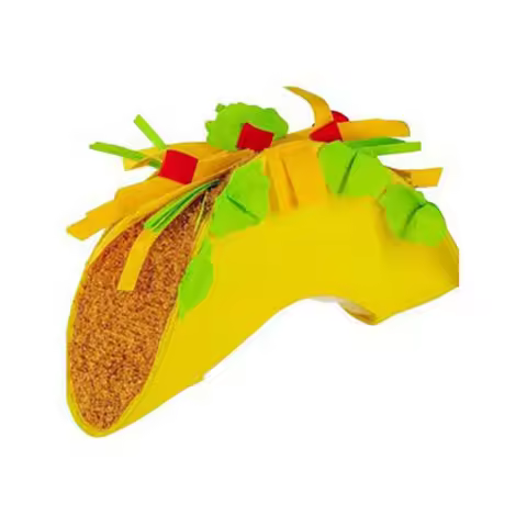 Creative Halloween French Fries Hat Cloth Funny Taco Hair Hoop Personalized Sombrero Creative Pizza Hat Cosplay