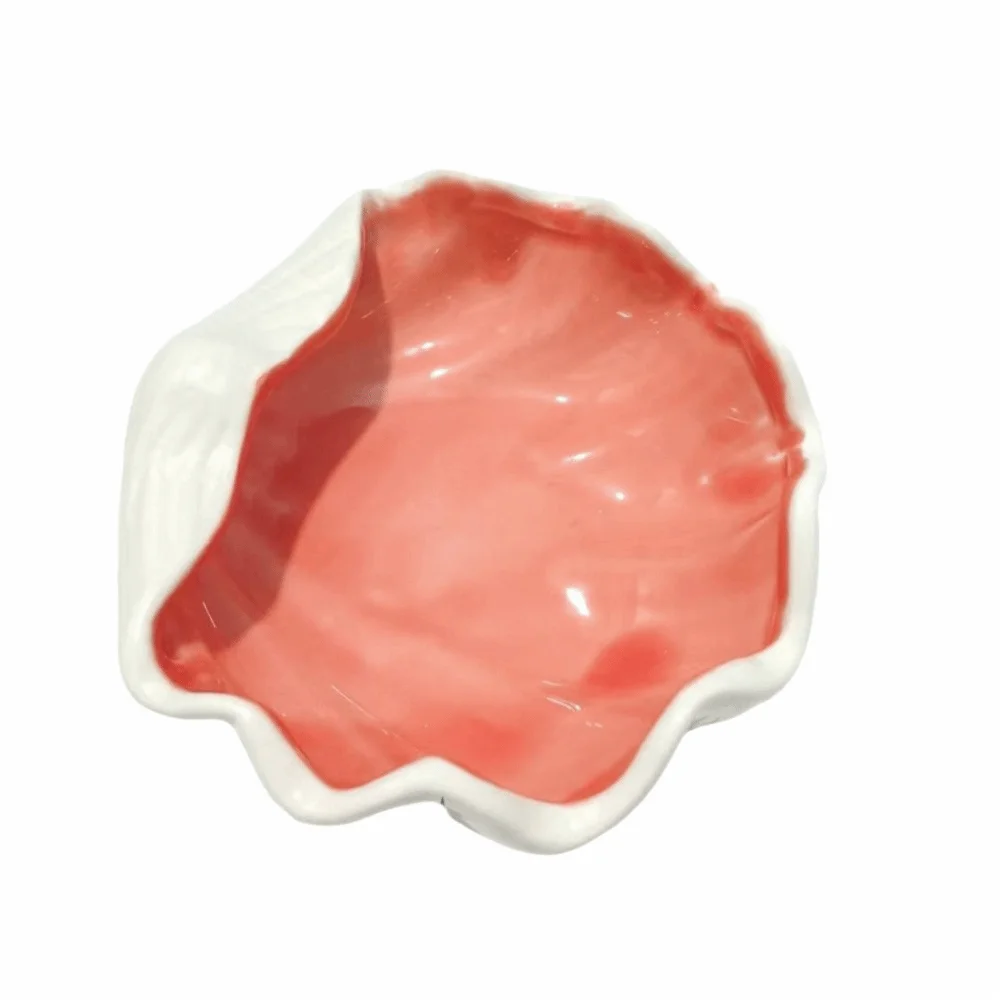 3D Starfish/Shell/Conch Shape Ceramic Jewelry Tray INS Multi-Functional Ring Earring Holder Decoration Anti-Scratch