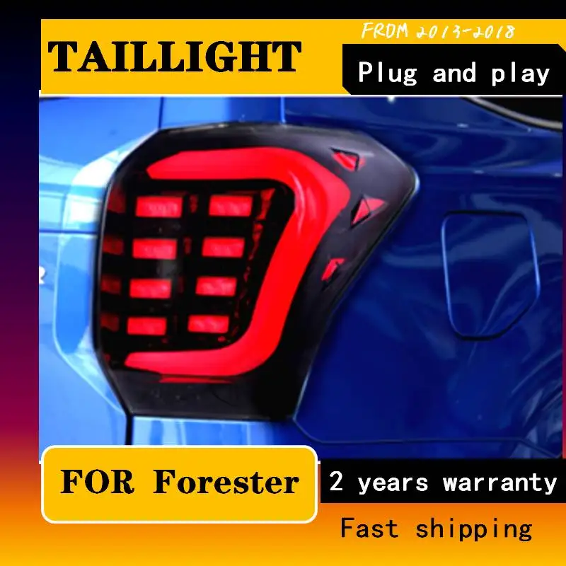 

Car Styling For Subaru Forester 2013 2014 2015-2018 Taillights Full LED Tail Light Rear Lamp DRL+Brake+Park+Signal Accessories