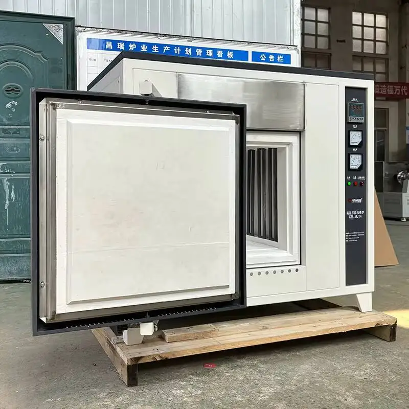 1200 1800 High Temperature Electric Heat Treatment Lab Box Chamber Sintering Furnace PID Controller Muffle Oven